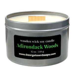 adirondack woods wooden wick soy candle
