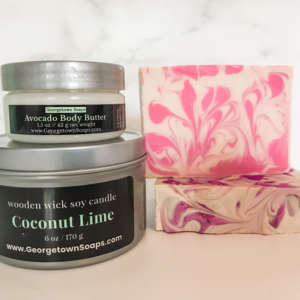 Coconut Lime soy candle